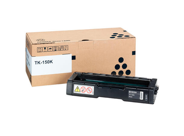 Toner Kyocera TK-150K, svart toner 6.500 sider ved 5 % 